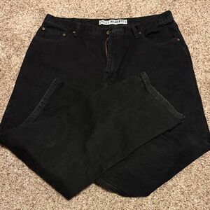 Classic Black Denim Men Pants